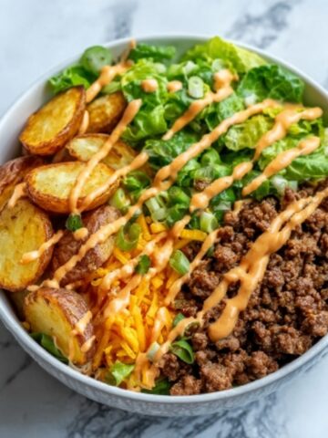 Savory Smash Burger Bowl: Guilt-Free Indulgence Recipe