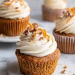Easy Carrot Cake Cupcakes Recipe