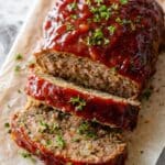 Classic Homemade Meatloaf with Tangy Ketchup Glaze Recipe