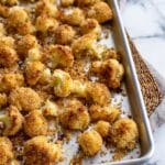 Parmesan Roasted Cauliflower Bites Recipe
