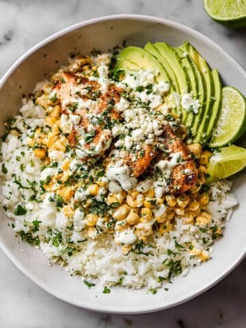Street Corn Chicken Bowls Recipe