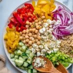 Mediterranean-Style Chopped Salad with Oregano Vinaigrette Recipe