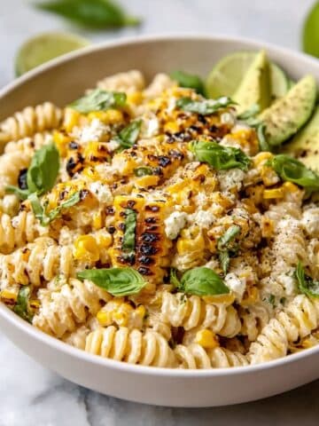 Creamy Street Corn Pasta Salad Recipe