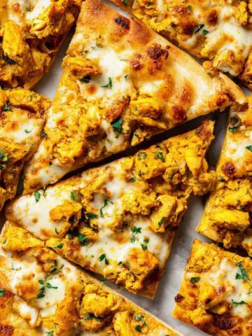 Tandoori Chicken Garlic Bread Recipe