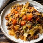 Savory Irish Ground Beef and Cabbage in 30 Minutes Recipe