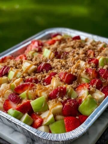 Apple Strawberry Crunch Recipe