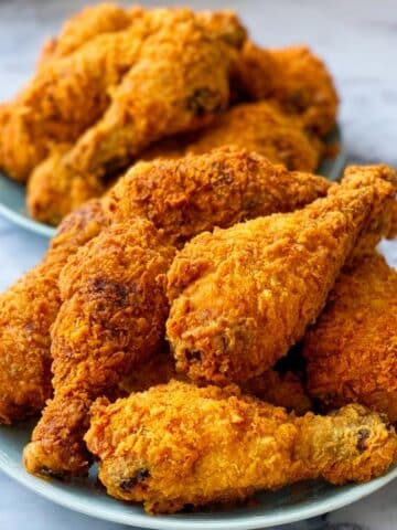 Crispy Herb-Spiced Fried Chicken with Buttermilk Marinade Recipe