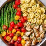 Pesto Chicken Tortellini and Veggies Recipe