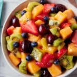 Fruit Salad with Honey Lime Dressing Recipe