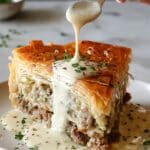 Sausage Gravy Puff Pie Recipe