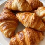 Sourdough Croissants Made with Sourdough Starter Recipe