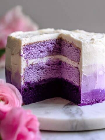 Ube Cake with Macapuno and Coconut Cream Recipe