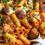 Meatball Pasta Bake {30 Minute Meal} Recipe