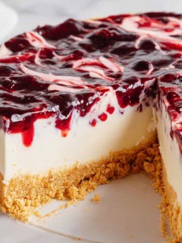 No Bake Blueberry Cheesecake Recipe