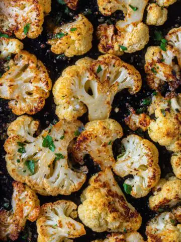 Oven Roasted Cauliflower Recipe