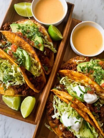 Crispy Ground Beef Tacos Recipe