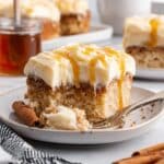 Cinnamon Roll Poke Cake Recipe