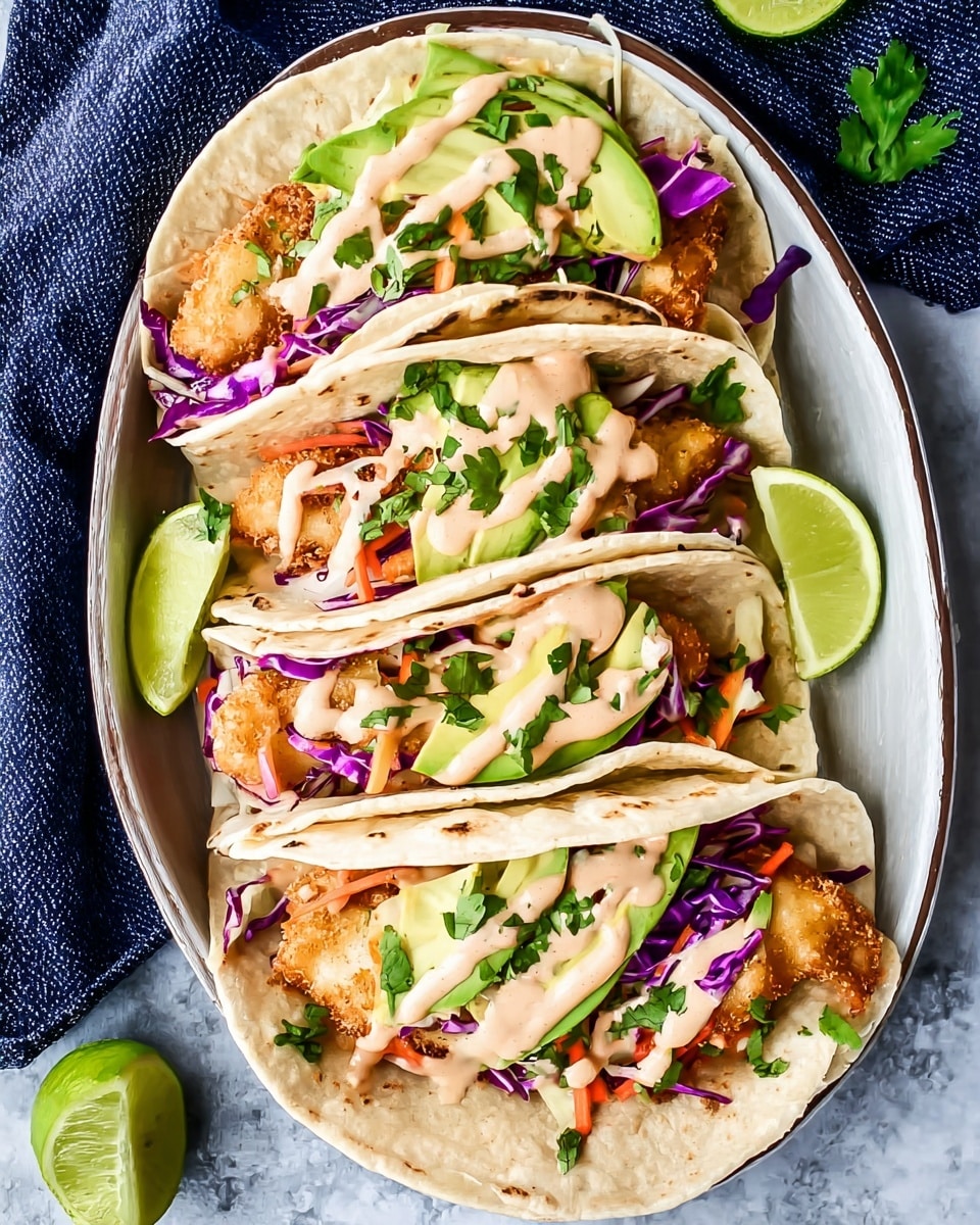 Baja Fish Tacos with Citrus Slaw and Chipotle Mayo - Delicious & Easy