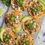 Healthy Crockpot Chicken Tacos Recipe