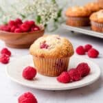 Lemon Raspberry White Chocolate Muffins Recipe