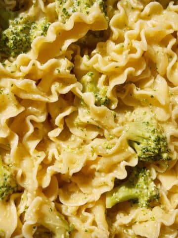 Mafaldine Pasta Limone with Broccoli Recipe