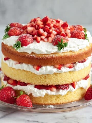 Strawberry Shortcake Cake Delight Recipe
