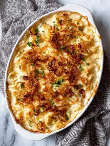 Easy French Onion Chicken Orzo Casserole Recipe