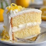 Italian Lemon Cream Cake Recipe