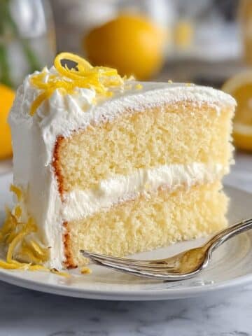 Italian Lemon Cream Cake Recipe