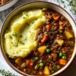 Hearty Lentil Stew with Creamy Mashed Potatoes Recipe