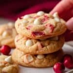 Strawberry White Chocolate Cake Mix Cookies Recipe