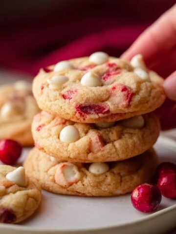 Strawberry White Chocolate Cake Mix Cookies Recipe