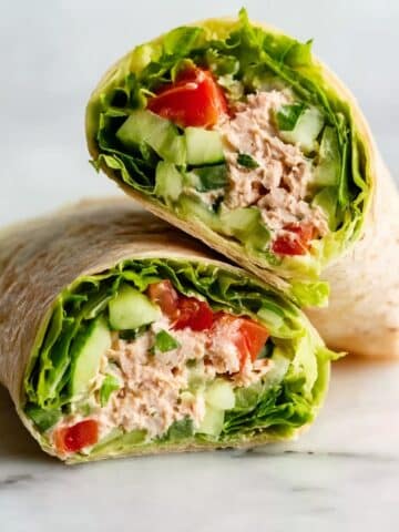 10-Minute Tuna Wrap Recipe