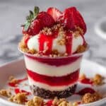 Strawberry Crunch Cheesecake Cups Recipe