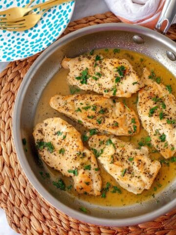 Chicken Paillard with Lemon-Grapefruit Arugula and Parmesan Recipe