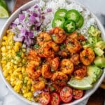 Fiesta Shrimp Rice Bowl Recipe