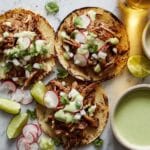 Mushroom Carnitas with Magical Green Sauce Recipe