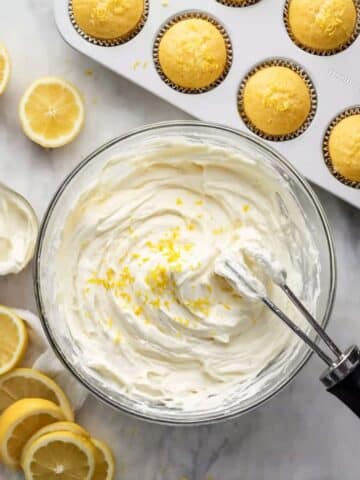 Lemon Cream Cheese Frosting Recipe