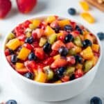 Fruit Salsa with Homemade Cinnamon Chips Recipe