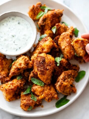 Air Fryer Tandoori Chicken Bites Recipe