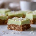 Copycat Starbucks Lime Frosted Coconut Bars Recipe