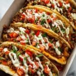 Meat Lovers Pizza Tacos Recipe
