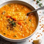 Anti-inflammatory Lentil Soup Recipe