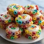 Froot Loops Marshmallow Pinwheels Recipe