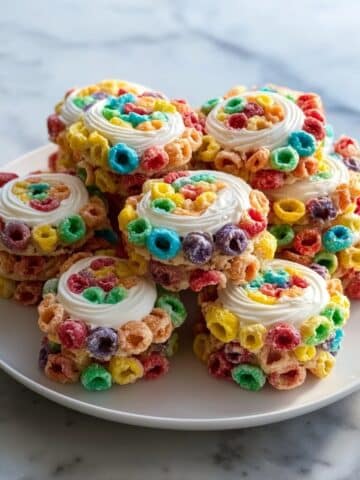 Froot Loops Marshmallow Pinwheels Recipe