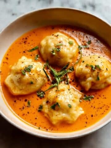 Tomato Dumpling Soup Recipe