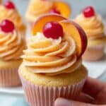 Peach Bellini Cupcakes Recipe