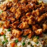 One-Pan Honey BBQ Chicken Rice Recipe