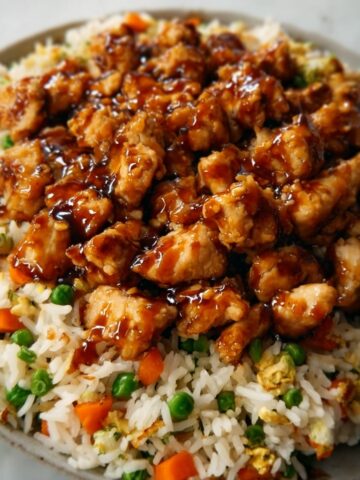 One-Pan Honey BBQ Chicken Rice Recipe