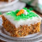 Carrot Cake Bars with Cream Cheese Frosting Recipe
